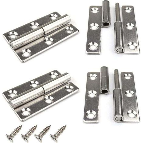 Konfektionierung von 4 Fenstern pro Innentür und 7,6 cm dickem Edelstahl, widerstandsfähig und versenkbar (zusätzliche Version)