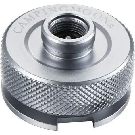 Adaptateur pour réchaud à gaz de camping et de randonnée, convertisseur de type split pour fournaise, connecteur portable en alliage d'aluminium avec arrêt automatique, réchauds de cuisine portables (1/4)