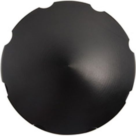 CNC-gefräster Tankdeckel aus Aluminiumlegierung für Motorräder – Ersatz-Öleinfülldeckel für lange Lebensdauer (Schwarz) (1/5)
