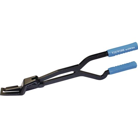 Tijeras de seguridad para flejes long. total 600mm cap. 1,2x50mm TECWERK (1/2)