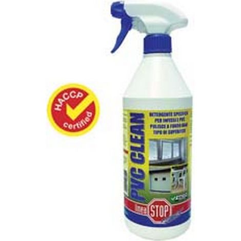 12PZ PVC CLEAN DETERGENTE SPECIFICO PULIZIA INFISSI PVC ml750