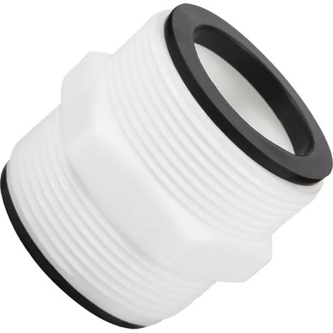 Raccord de tuyau de piscine 38 mm, raccordement de piscine adaptateur de piscine tuyaux de pompe connecteur à 2 voies 1,5 pouce kit de raccordement (1/5)