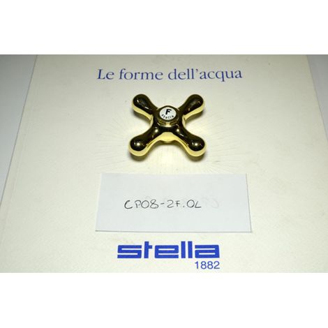 Ricambio maniglia M2 Roma con placchetta Acuqa Fredda O.L.P. Stella CP08-2F.OL