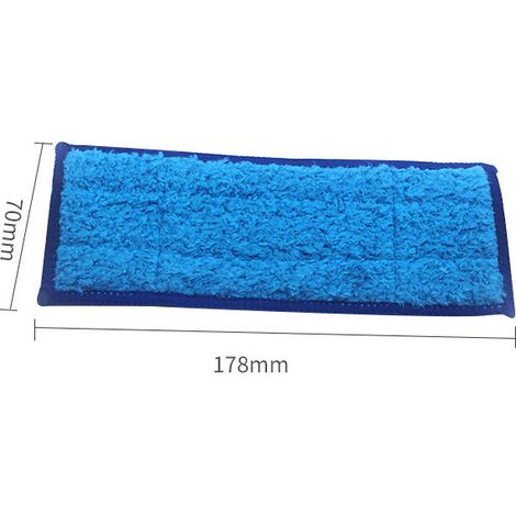 Kit de rechange de 12 lingettes lavables pour robot laveur iRobot Braava Jet série 200 et 240 (4 lingettes humides et 4 lingettes sèches). (1/5)