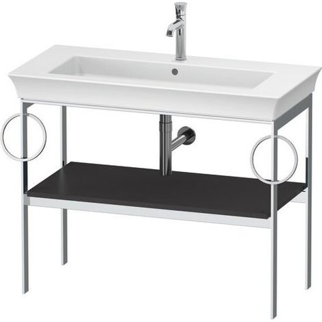 DURAVIT WT4547B5858 Console métallique pour sol White Tulip (1/2)