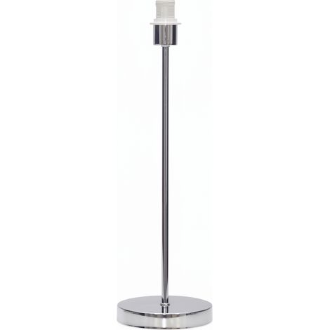 Lampada da tavolo Fabrilamp alto cara metallo cromo 47x13x13 cm