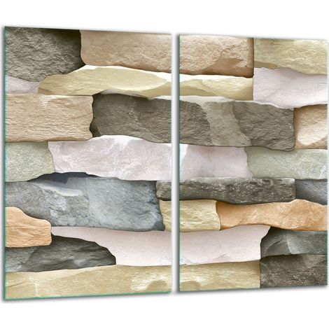 Tagliere in vetro 2x 30x52 mattoni (1/5)