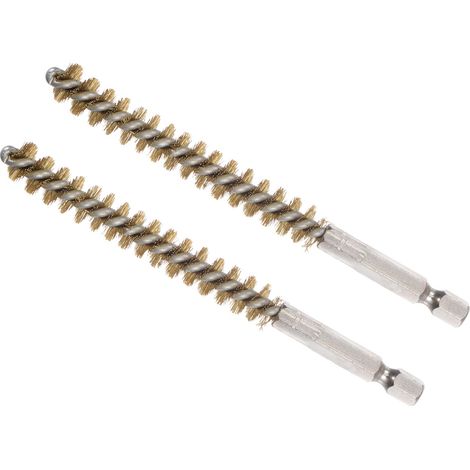 2 Pièces Brosse de Nettoyage Diamètre de 10 mm Longueur de 75 mm (1/5)