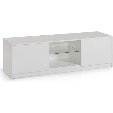 Banc TV PANAREA blanc (1/3)