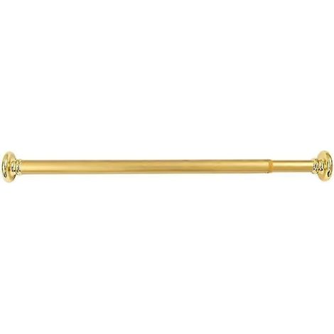 Tringle à rideaux rétractable 55 cm, réglable et extensible, pour ouverture de porte de placard, sans perçage. (1/5)