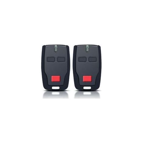 Muntra-Telecommande porte de garage pour BFT Mitto 2 B RCB,433 MHz télécommande 2 canaux pourRolling BFT Mitto 2, Kleio, Ghibli, TRC 2, Kleio, Ghibli, TR(2PCS) (1/4)