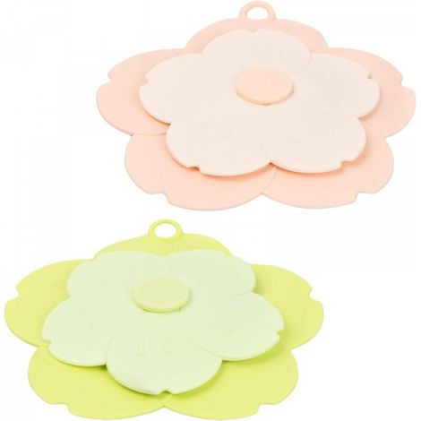 Bouchons de vidange en silicone anti-odeurs pour douche, baignoire, lavabo, évier, filtre de vidange (1/5)