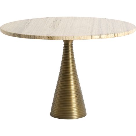 Stimmungsvoller brauner Metall-Couchtisch Light & Living Bahia (1/3)