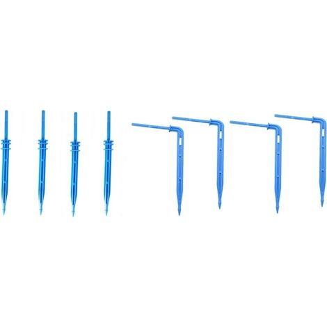 Lot de 70 goutte-à-goutte en forme de flèche, kit d'irrigation goutte-à-goutte, système d'irrigation de 10 à 12 cm, pour potager, jardin, serre (1/5)