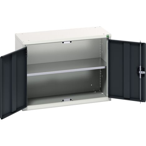 Bott 16929101.19 Verso Economy Wall Cupboard 1 Shelf 800mm Anthracite Grey