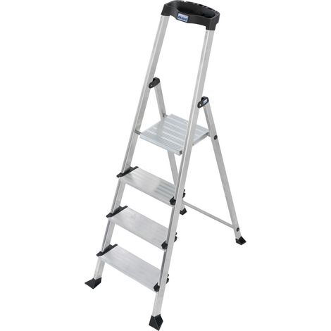Krause Aluminium-Stehleiter MONTO Sepuro Globus 2,85 m Stehleiter (1/3)