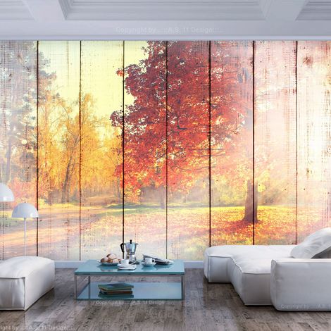 Fotomurale adesivo - Autumn Sun - 98x70 (1/4)