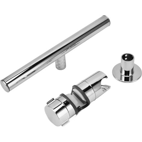 Support de pommeau de douche réglable en cuivre durable avec barre coulissante (1 pièce) (1/5)