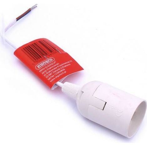 Douille de lampe avec câble (env. 13 cm) 4 A/250 V