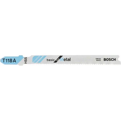 Lame scie sauteuse t118a - BOSCH