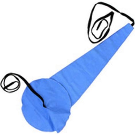 Chiffon de nettoyage et d'essuyage pour perce de saxophone, chiffon d'entretien, chiffon d'essuyage pour tuyau, outil de chiffon à rayures stéréo (bleu ciel - chiffon à longues rayures) ( )
