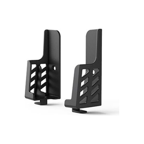 Support mural pour téléphones portables, angle réglable, double emplacement pour carte SIM, convient aux tablettes et aux téléphones portables, noir. (1/4)