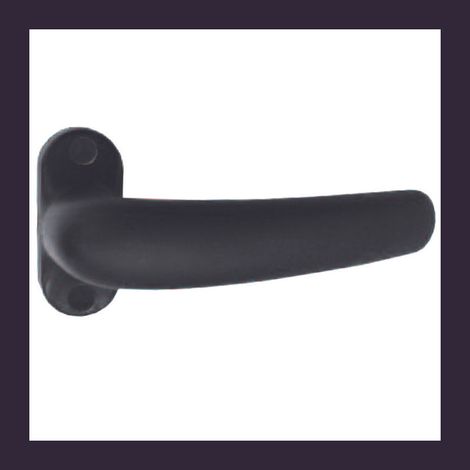 MEZZA MANIGLIA PER PERSIANA Q 8 MM NYLON NERO- 1,0 pz