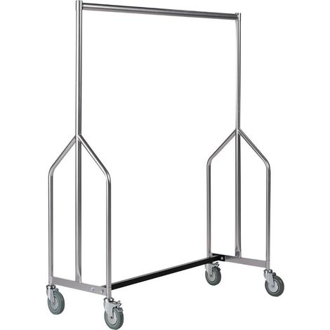 Portant à Vêtements Professionnel en Z - Bolero (1/3)