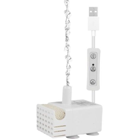 Bardusch-Pompe fontaine animaux – submersible/silencieuse – circulation eau – chat/aquarium/fontaine boire (1/4)