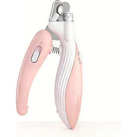 Cat Dog Pet Nail Clippers with Light, Llluminates Cat Dog Nails Or Bloodline, Safety Pet Nail Clipper for Dogs, Cats, Rabbits, Sharp, No Nail Splitting (1/4)