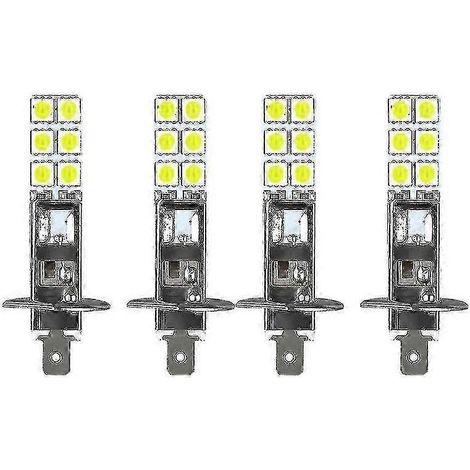 Ampoules de phares LED H1 80 W 6000 K, kit de 4 feux antibrouillard (1/5)