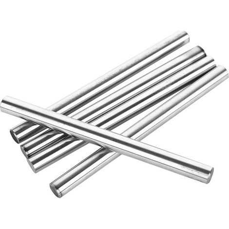 5Pcs 8mm Diamètre Longueur Tige 100mm Cylindre en Acier Rail Linéaire Axe Linéaire Axe Optique (1/5)