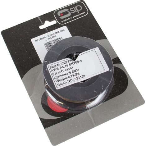SIP SIP 0.7kg x 0.8mm Mild Steel Welding Wire Pack