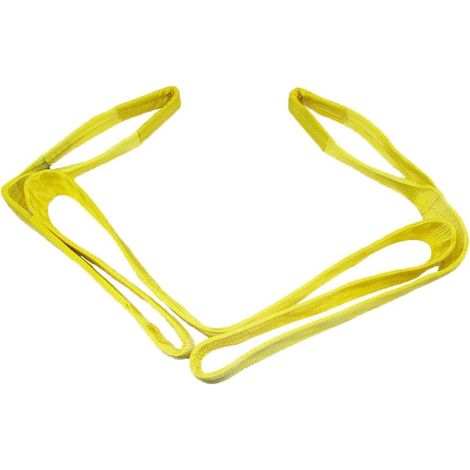 Duplex Web Sling 3 Ton 3 Metre (3T 3M 90MM Yellow Strap Hoist Lifting 3000KG)