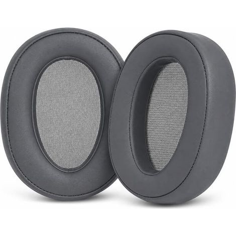 Coussinets d'oreille gris pour casque Sony MDR-100ABN / WH-H900N (1 paire) (1/5)