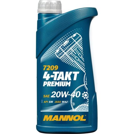MANNOL MOTORÖL 4T PREMIUM 20W40 1L MA2 (7209) (20) (1/2)