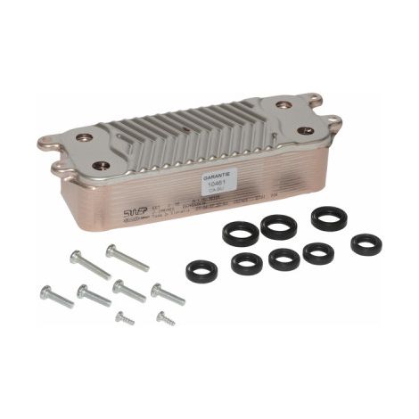 Diff – Echangeur thermique 18 plaques – Transfert thermique efficace – Pour production d'eau chaude sanitaire – Référence 0020186154