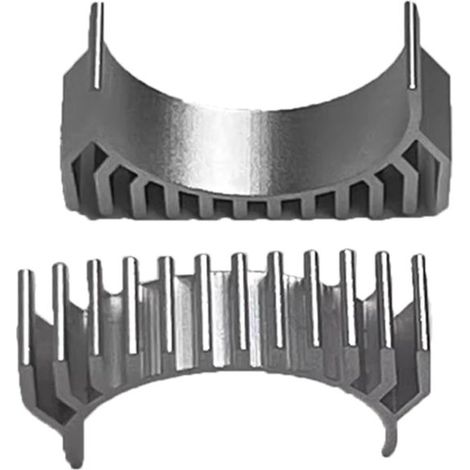 Ricambi per stampanti 3D - Ugelli per stampanti 3D - Dissipatore di calore in alluminio nero, adesivo, raffreddamento passivo silenzioso, adatto a diverse stampanti 3D