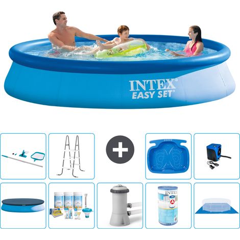 Intex Piscina Easy Set Rotonda - 366x76 cm - 7-pezzi S30663 (1/5)