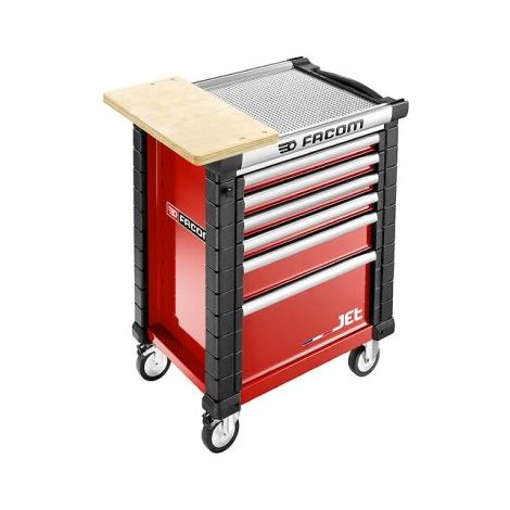 Facom – Support pour outils – Accessoire pour servante d'atelier – Conçu pour plan de travail en contreplaqué hêtre – Maintien optimal des outils