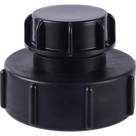 Adaptateur de réservoir IBC S100 x 8 - Pour réduction S60 x 6 - Filetage grossier avec capuchon d'extrémité - Tuyau d'arrosage (1/5)