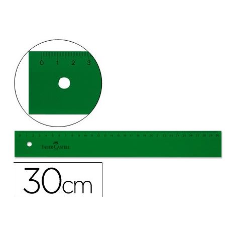 FAB REGLA GRADUADA 30CM VE 813