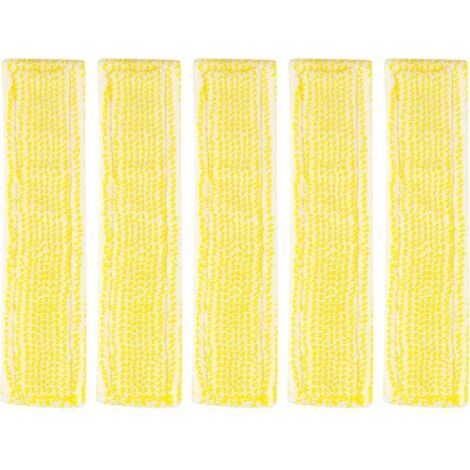 5 bonnettes microfibre Karcher WV2/WV5/WV6 - Réf. 2.633-129.0 - Pour lave-vitres (1/5)