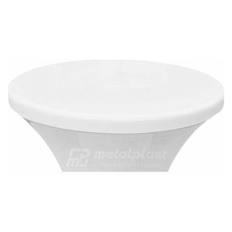 Tabouret en plastique blanc SEAT / Produit poli