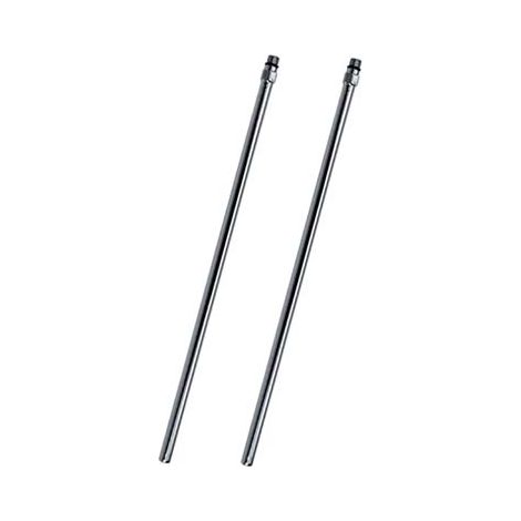 CANNA RAME CROMATO - MM 10X1 CM 35- 2 pezzi