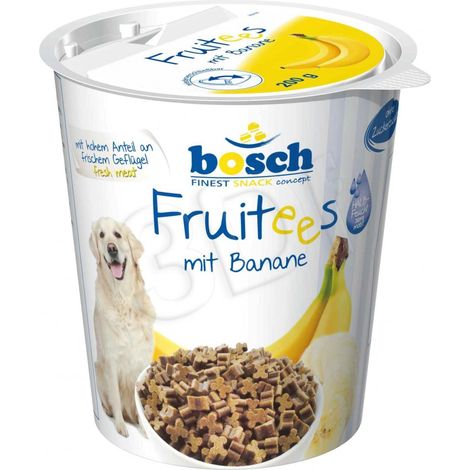 Bosch Fruitees Snack Banane - Hundeleckerli, 200g - zuckerfrei (1/2)