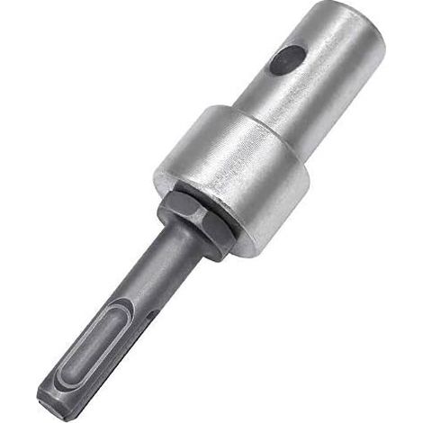 Adaptateur de perceuse à tarière, adaptateur filetage, mandrin sans clé 1/2", tige ronde M13 x 15 mm