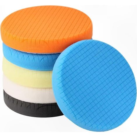 5-teiliges 6,5-Zoll-Polierpad-Set, Schleifschwämme für die Fahrzeugpolitur und Oberflächenveredelung (1/5)
