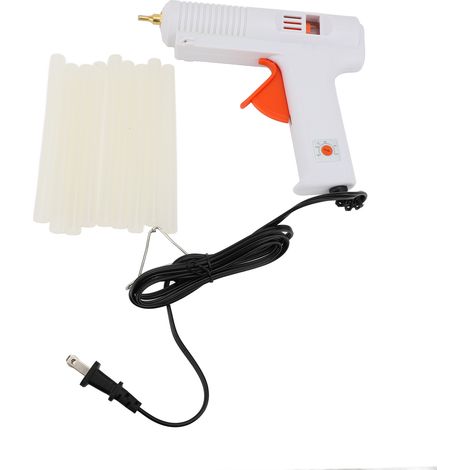 Pistolet à colle thermofusible industriel, température réglable 120W avec bâtons de 11mm, prise US 100-240V (1/5)