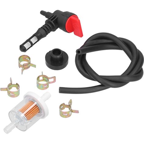 Ensemble vanne d'arrêt de carburant et filtre à carburant 78299GS 80270GS pour générateur portable Kohler 2546203‑S (1/5)